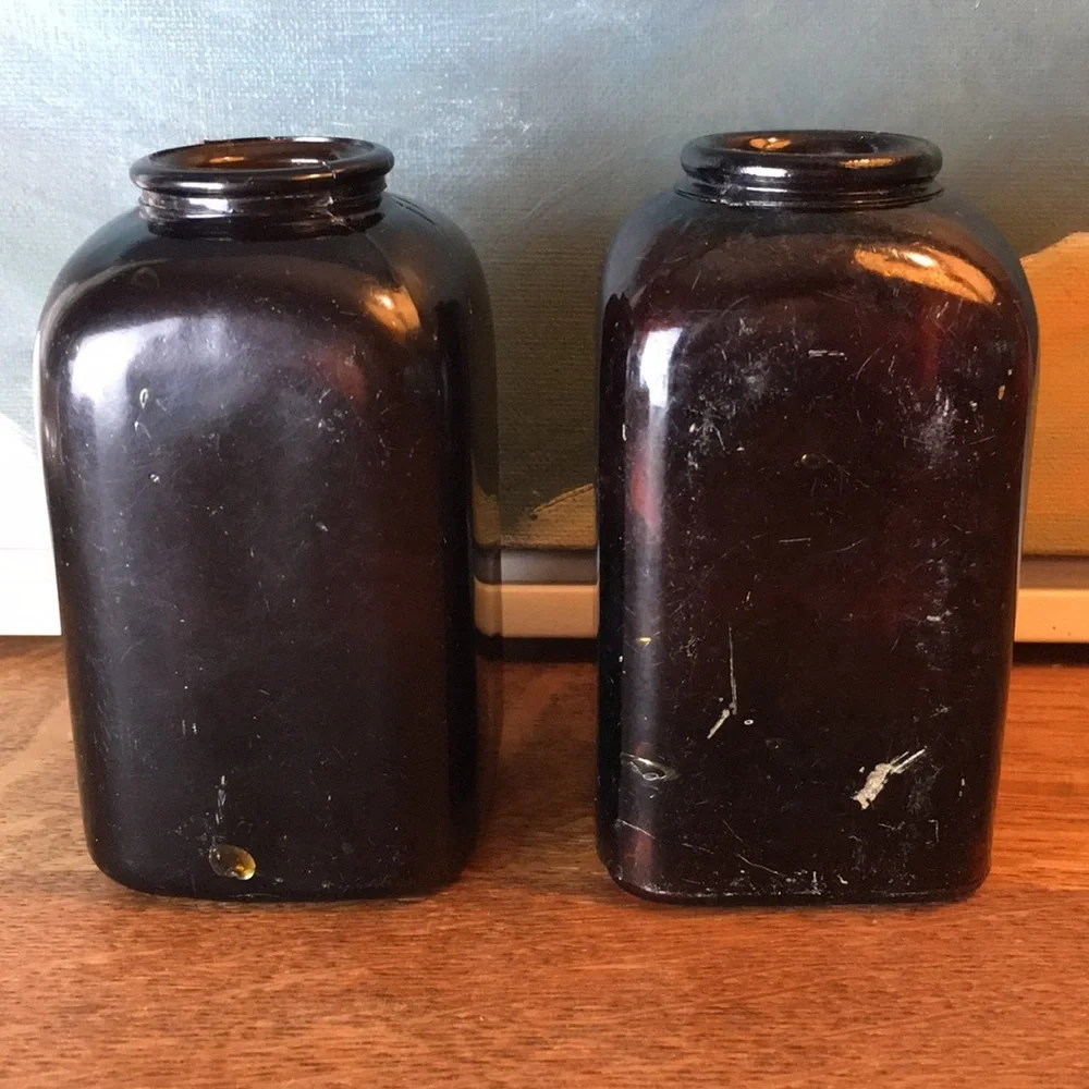 Antique Glass Snuff Bottles - Picture 5 of 7